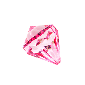 Faux Diamond Pink