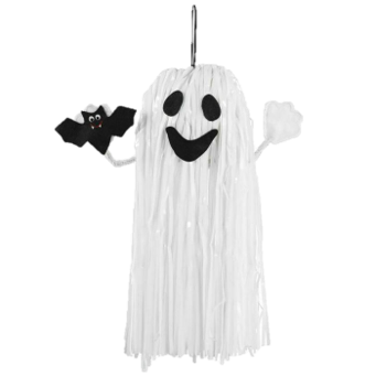 Ghost Hanging Streamer White