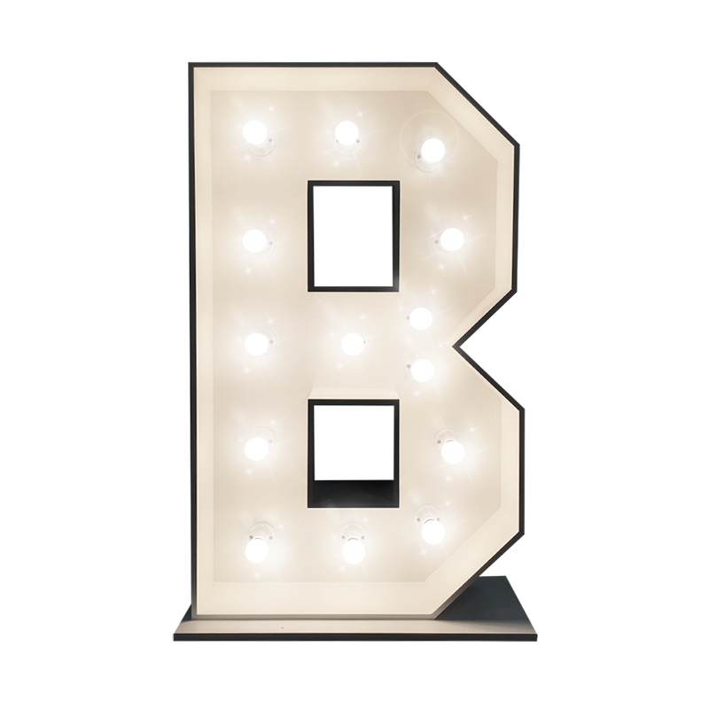 Lighting Marquee Letter Illuminated B