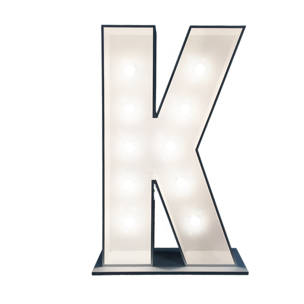 Lighting Marquee Letter Illuminated K