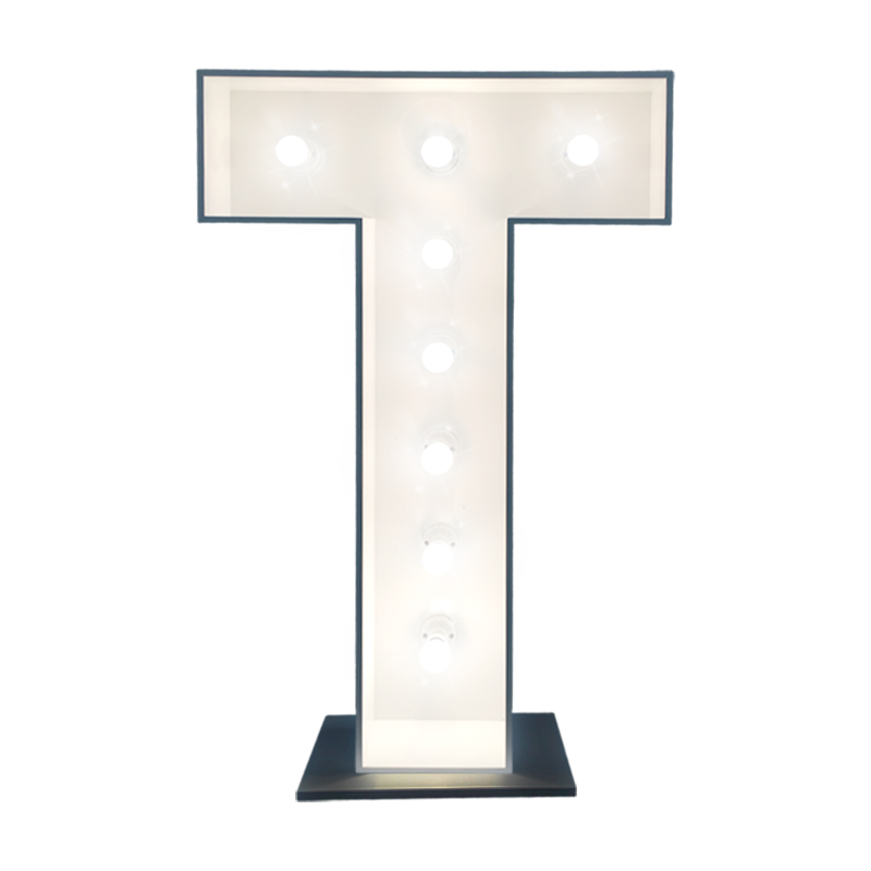 Lighting Marquee Letter Illuminated T