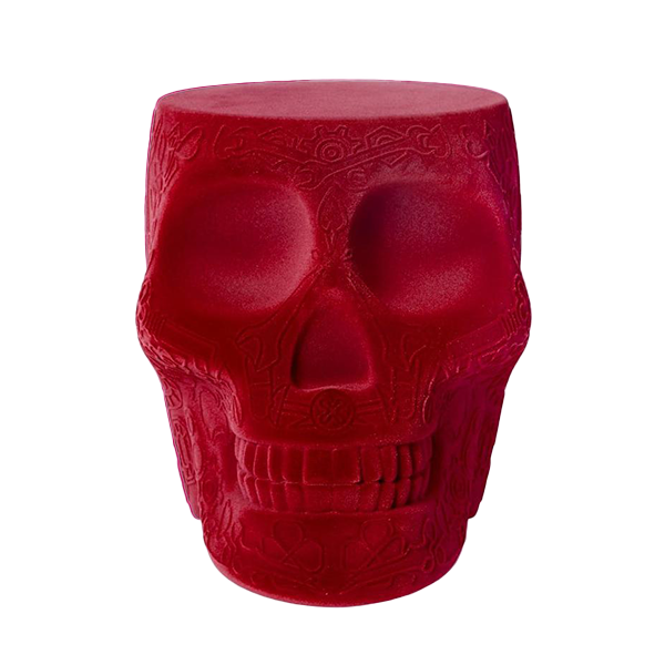 Mexico Stool Red Velvet