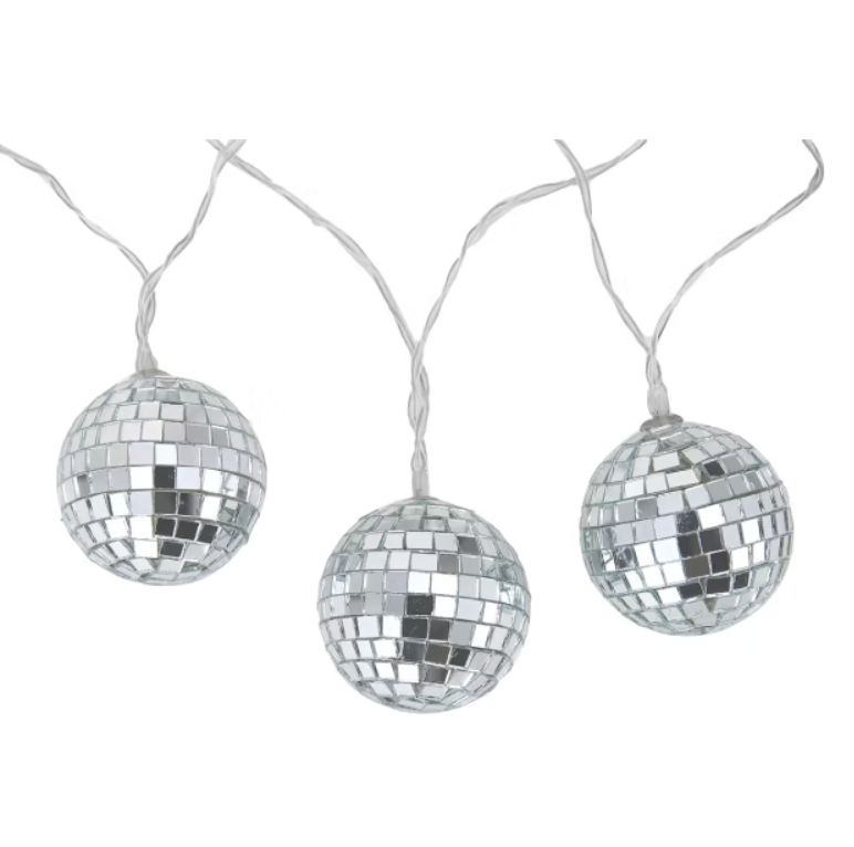Mirror Ball String Lights