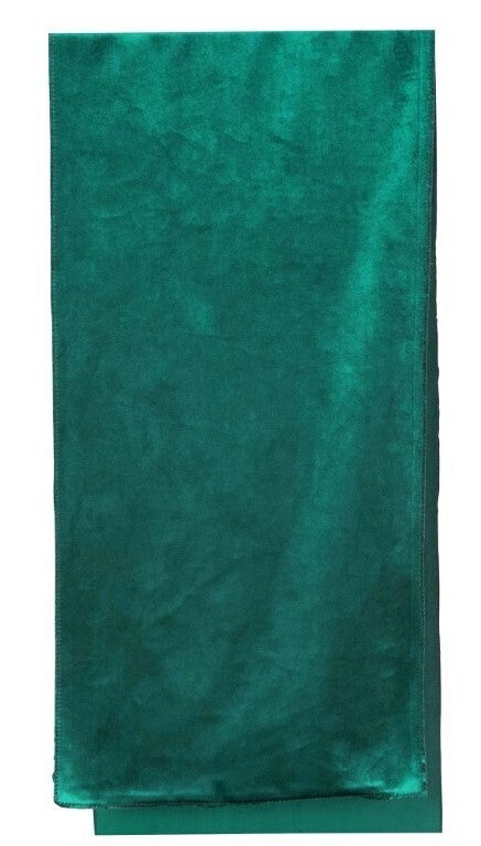 Linen Table Runner Velvet Green