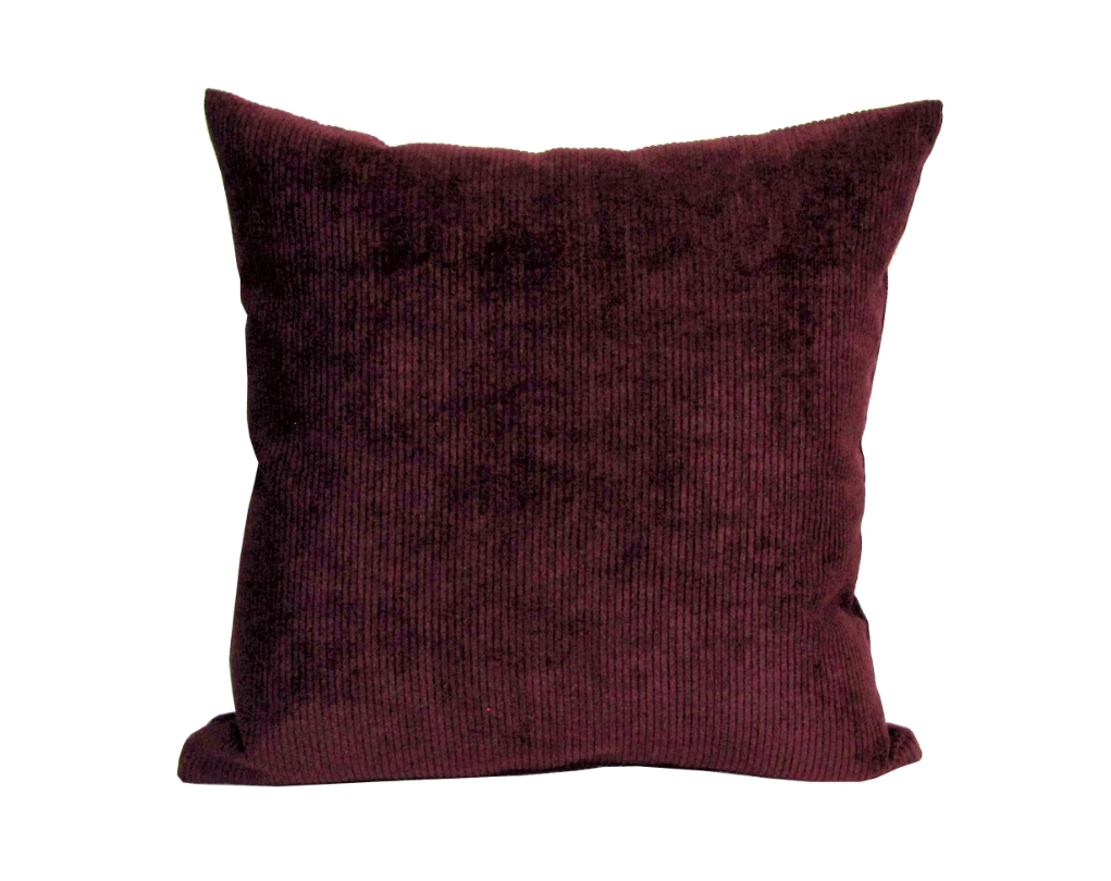 Cushion Plum Corduroy