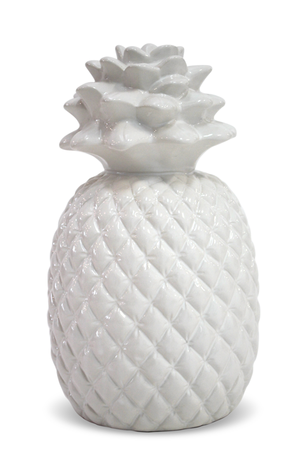 Pineapple Ceramic White