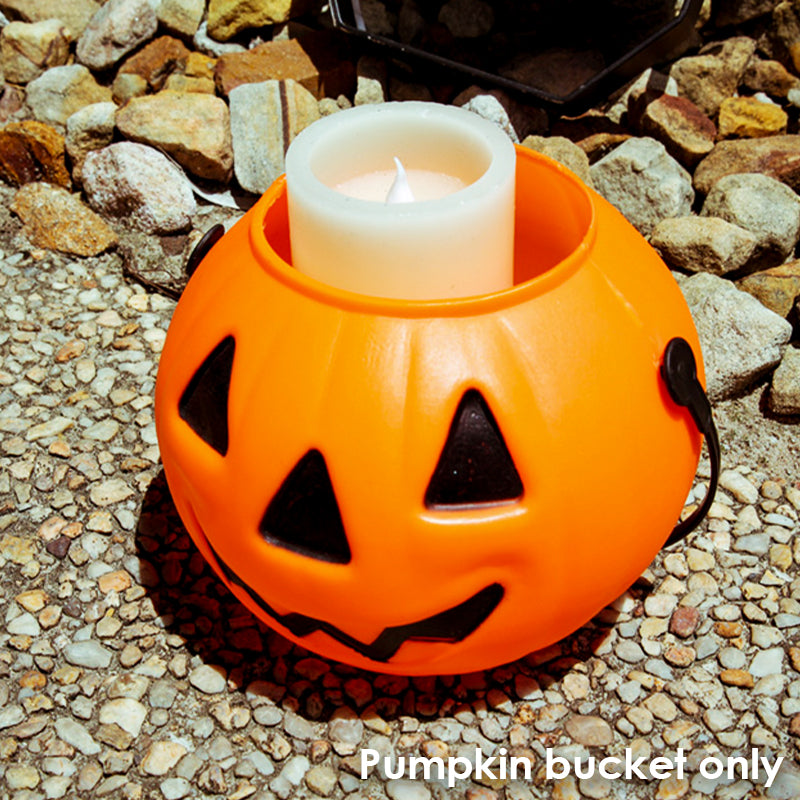 Pumpkin Lolly Bucket PVC Orange