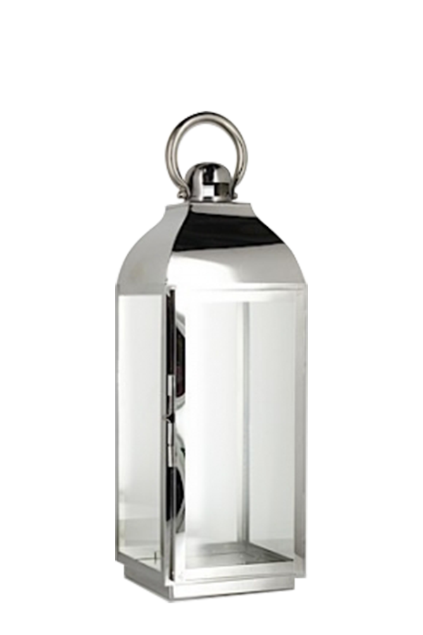Lantern Stainless Steel & Glass