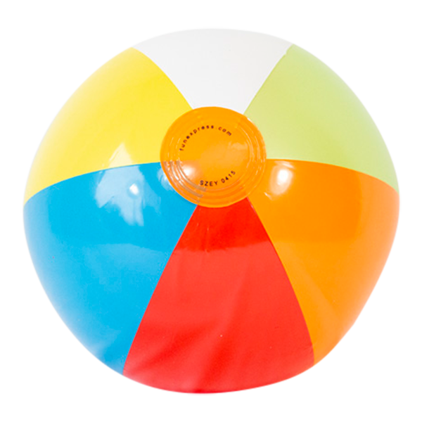 Inflatable Ball Multi Coloured