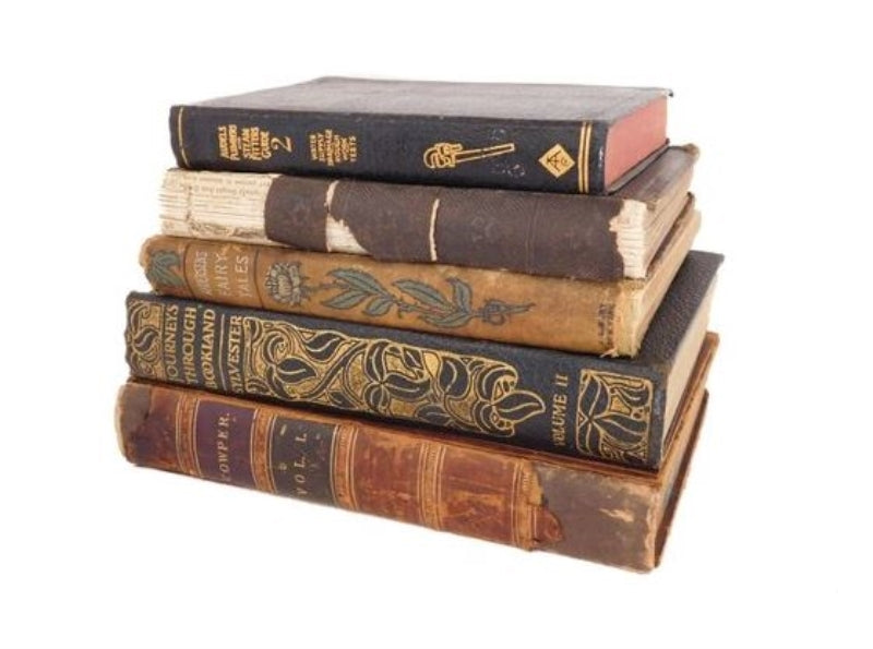 Vintage Books  (Set of 5) Assorted styles
