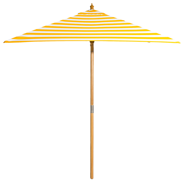 Umbrella Market Yellow & White