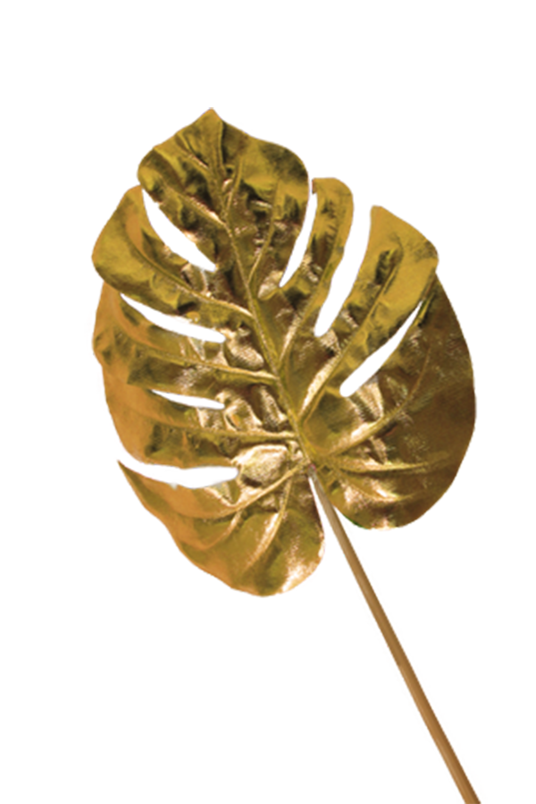Foliage Philo Leaf Metallic Gold