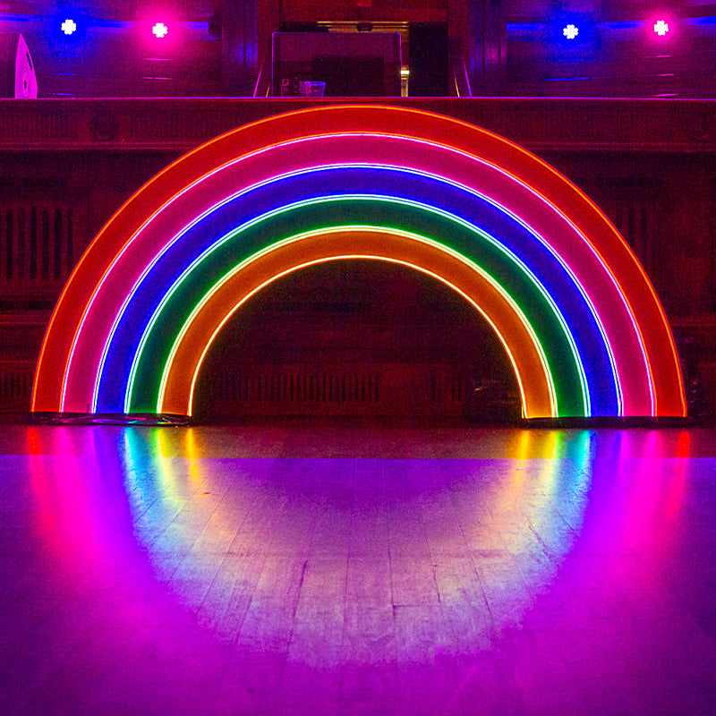 Neon Rainbow Sign