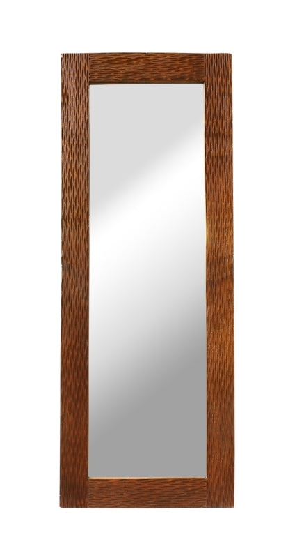 Mirror Freestanding Timber Dark Stain