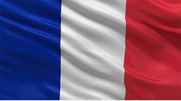 Flag French National  Cloth