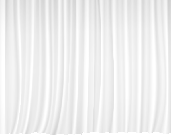 Drape Semi Transparent White