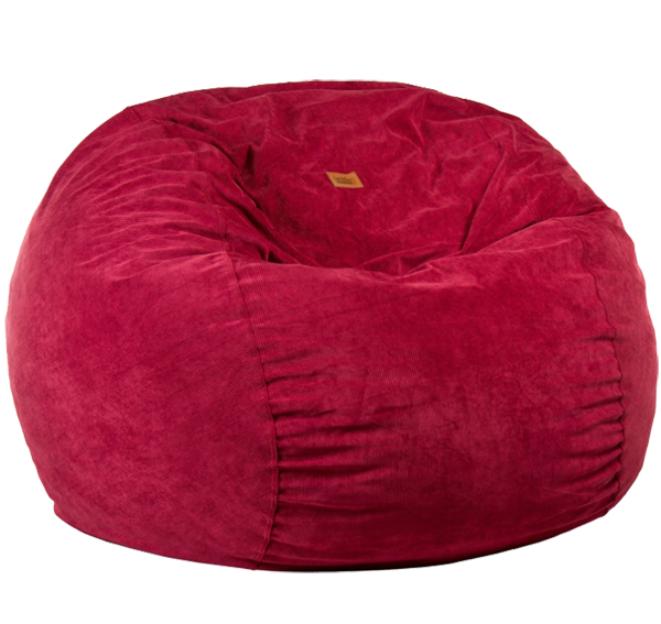 Bean Bag Corded Red