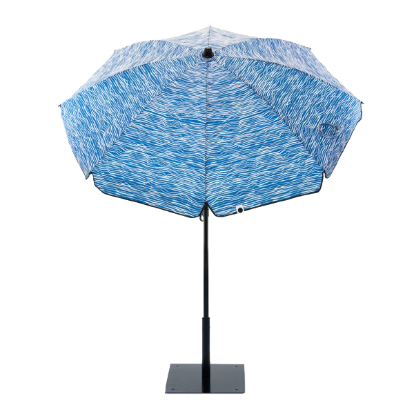 Umbrella Beach Stripe Blue & White