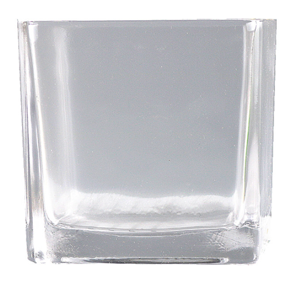 Glass Cube Vessel