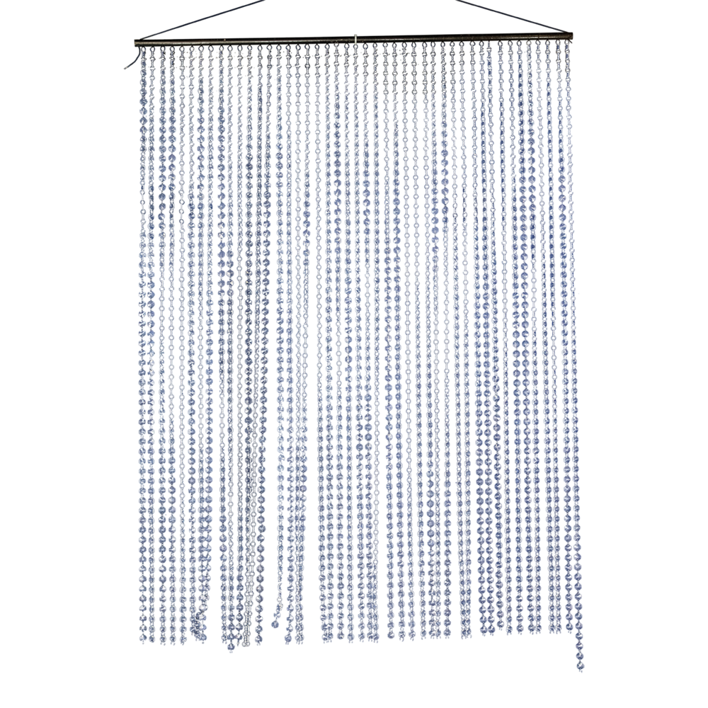 Backdrop Curtain Crystal Beads Clear