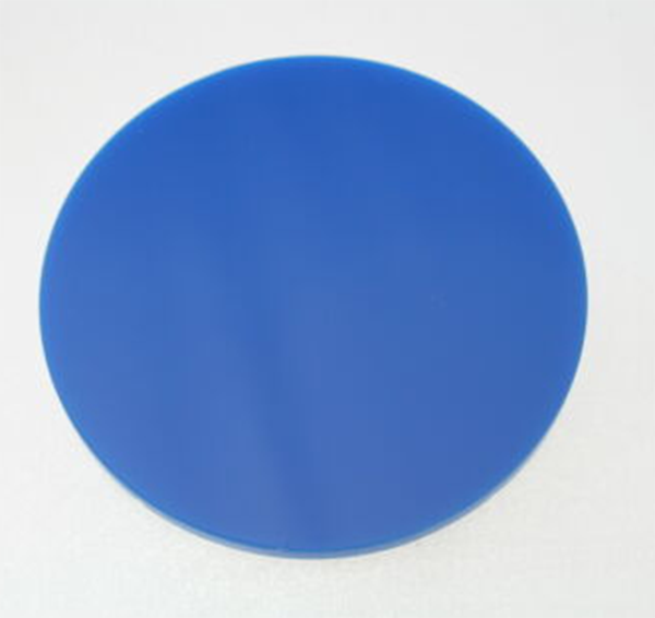 Acrylic Circle Opaque Blue