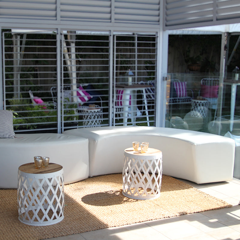 Lounge Curved White