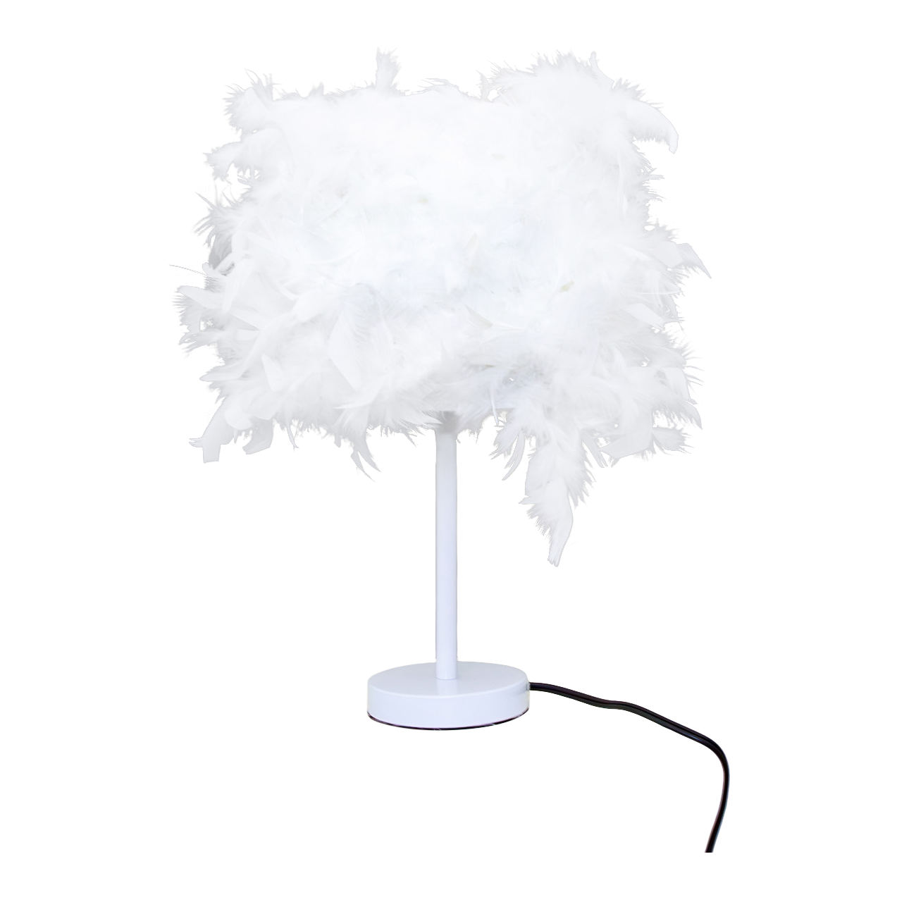Lamp Desk Feather White