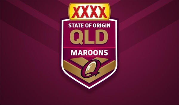 State of Origin Flag QLD Maroon