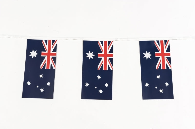 Bunting Rectangle Fabric Australian Flag
