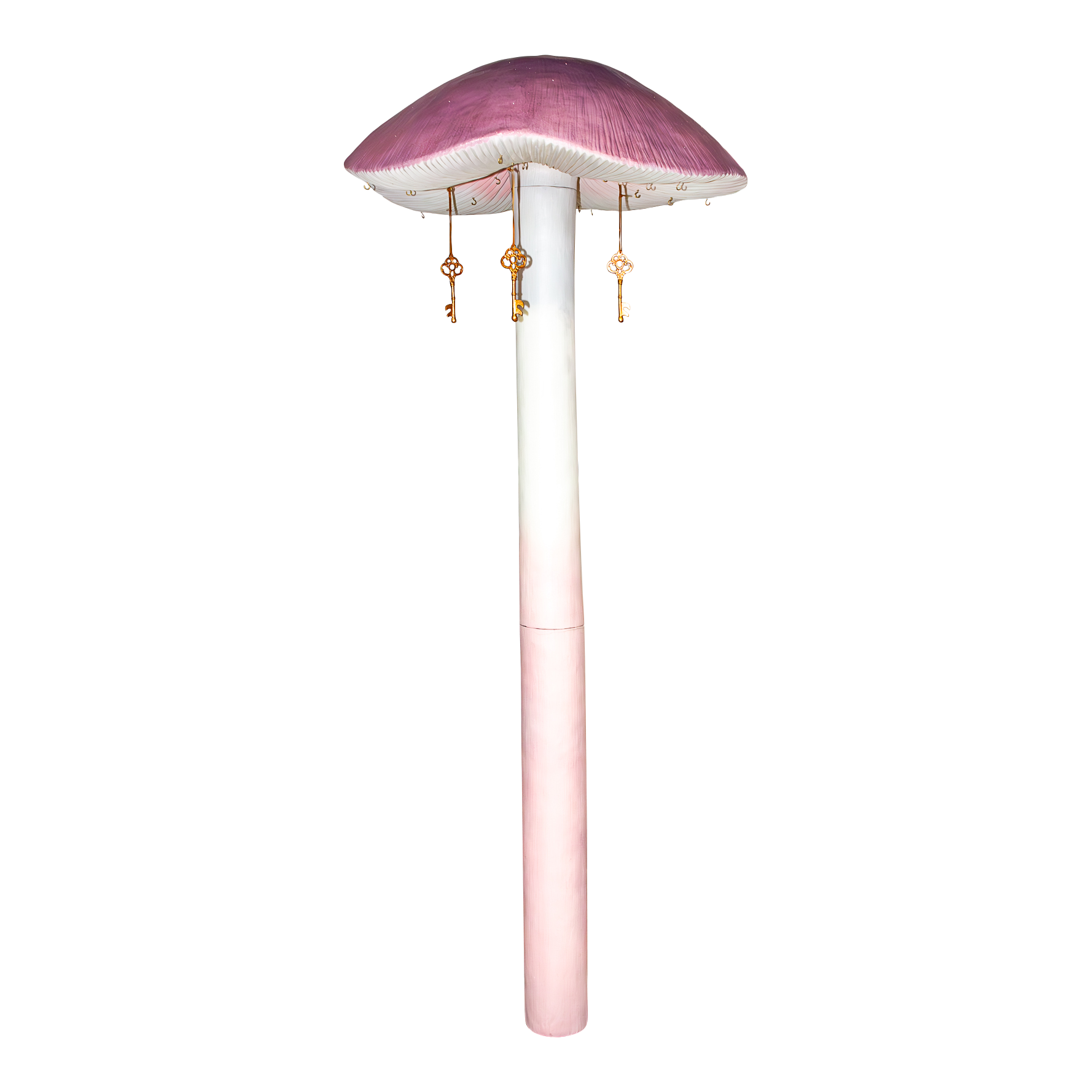 Novelty Lilac Bonnet Mushroom