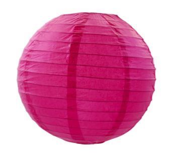 Lantern Paper Magenta 40cmØ