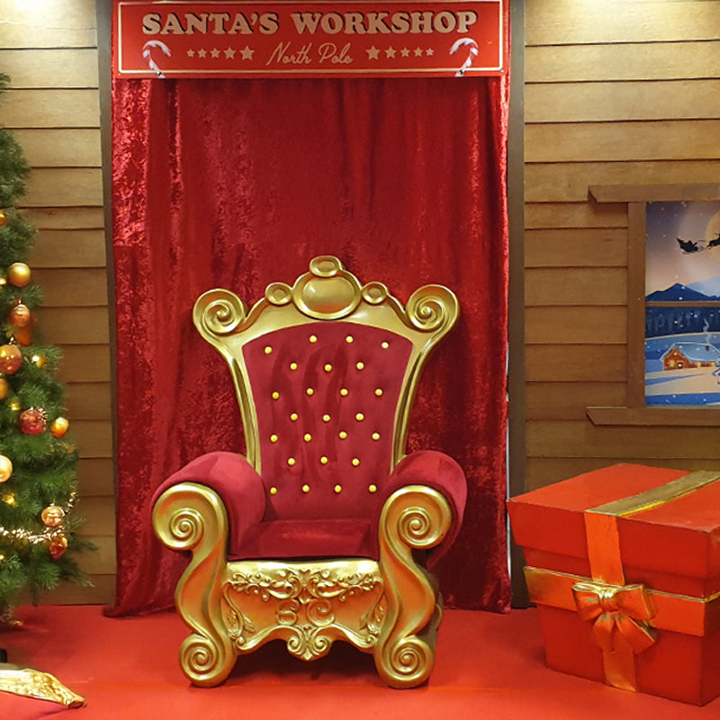 Santa's Throne Red