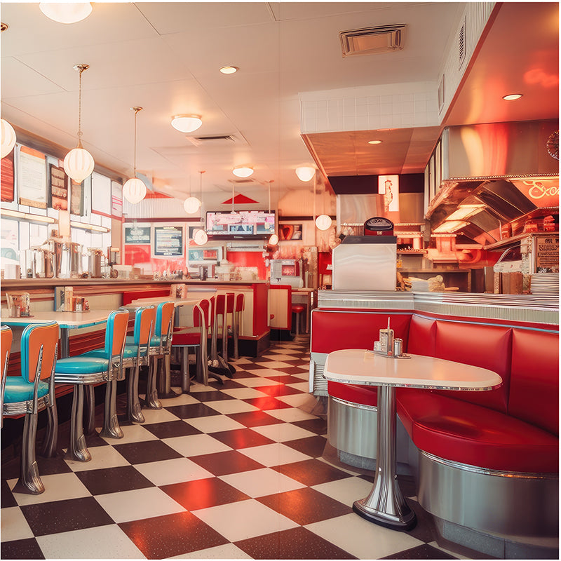 Backdrop American Diner