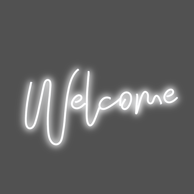 LED NEON SIGN Welcome