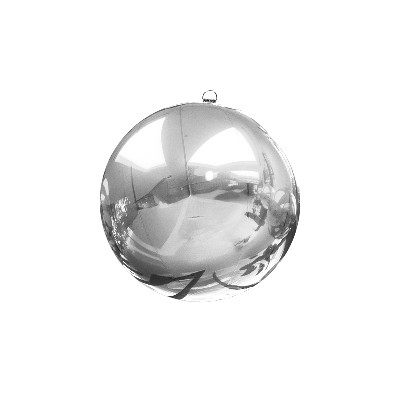 Inflatable Silver Sphere 0.9m