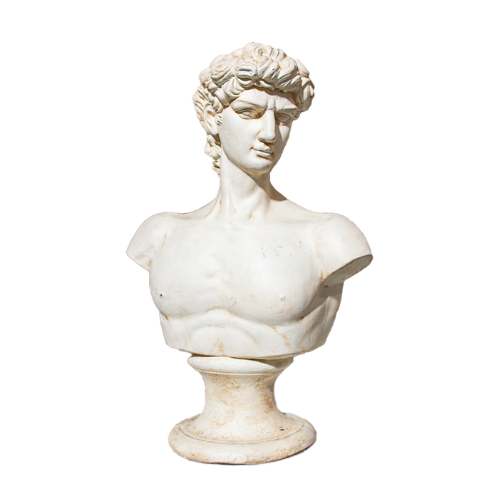 Roman Bust Ceramic