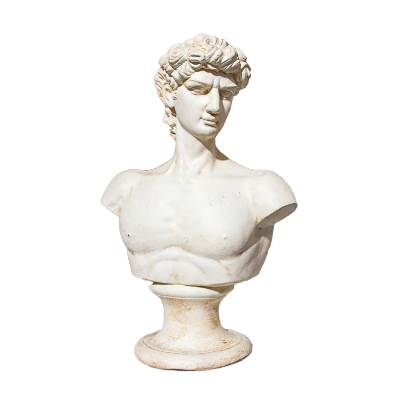 Roman Bust Ceramic