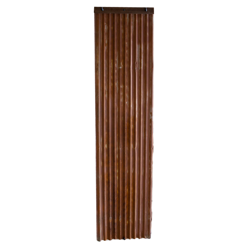 Corrugated Iron Rusty Panel