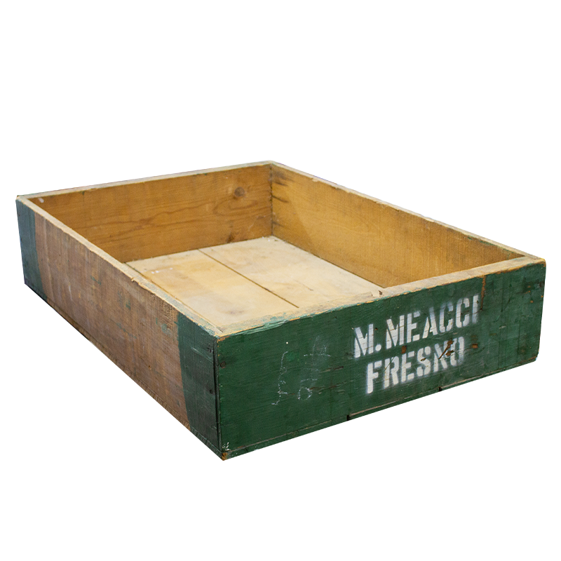 Wooden Crate Green