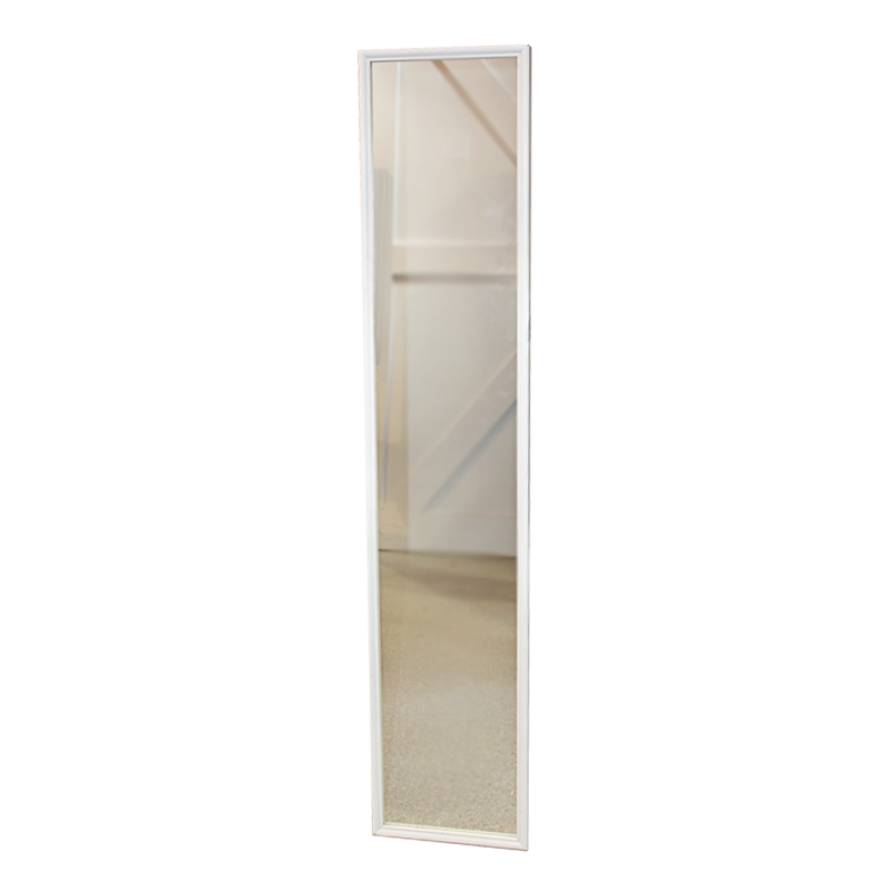 Mirror Framed Freestanding Timber White