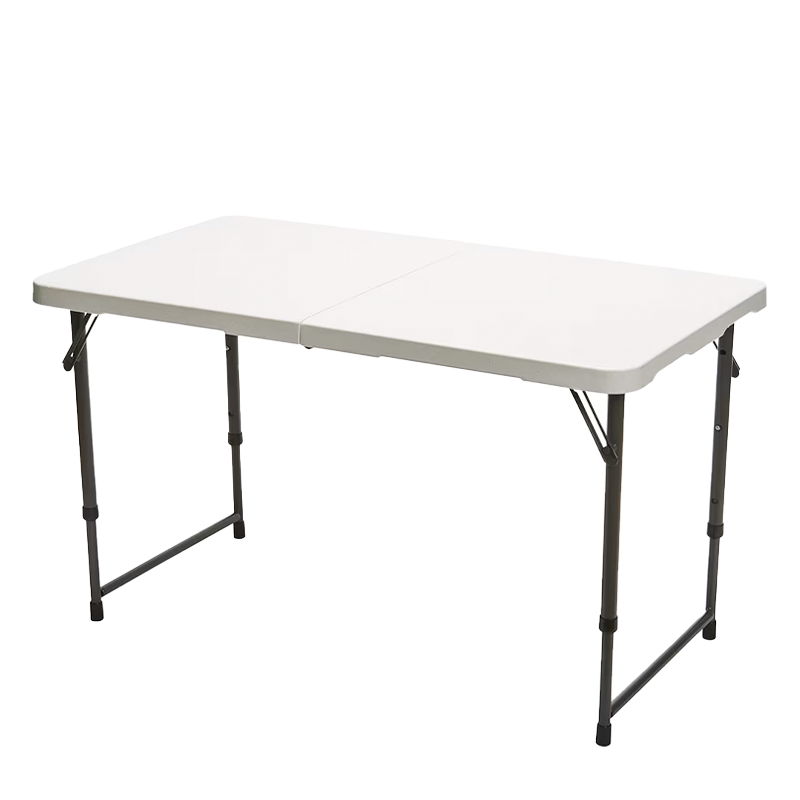 Table Trestle Folding Plastic White