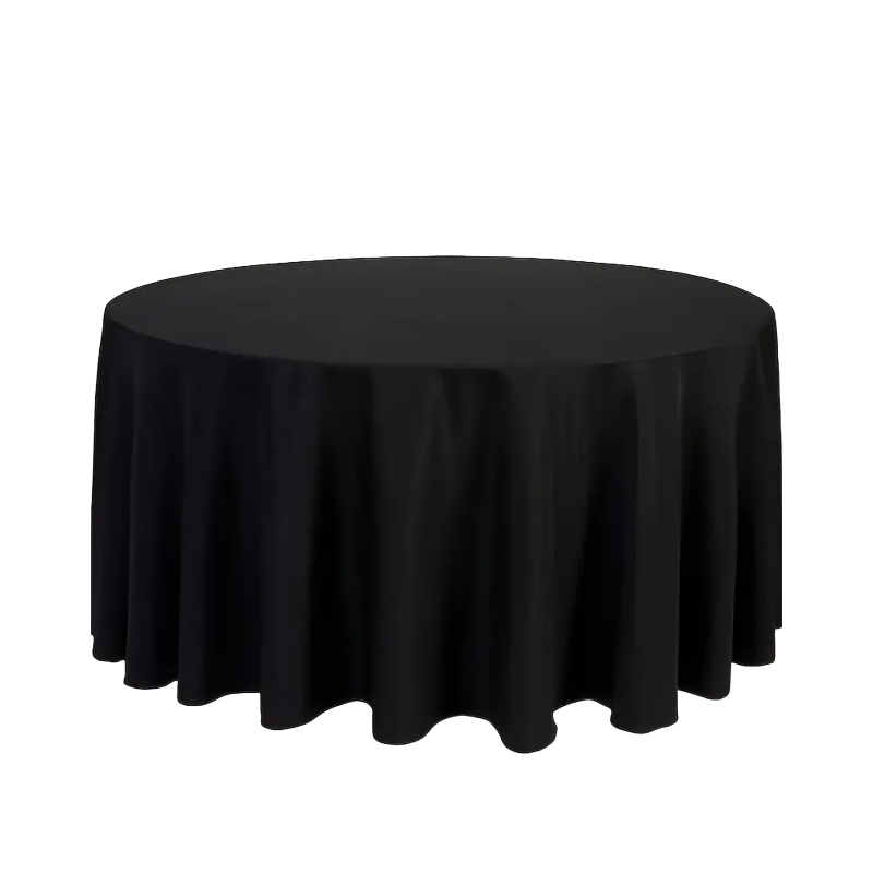 Linen Table Cloth Black