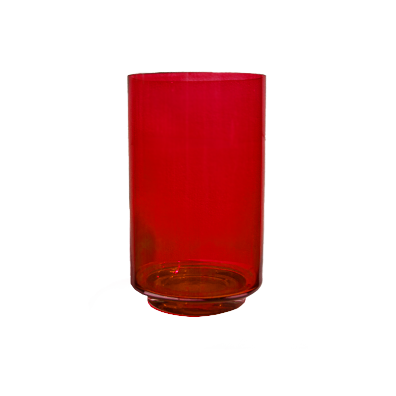 Glass Hurricane Red