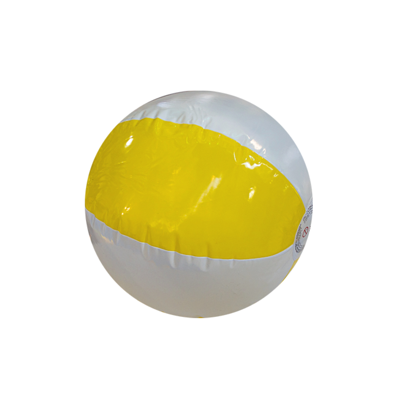 Inflatable Ball Yellow & White