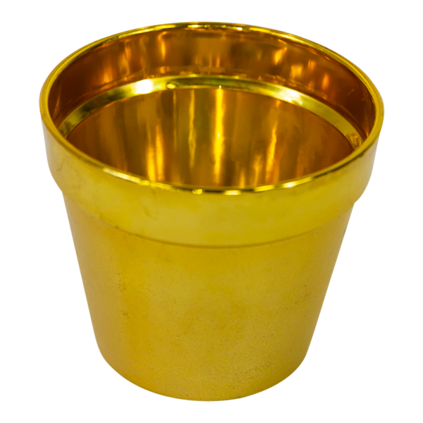 Pot Plastic Gold