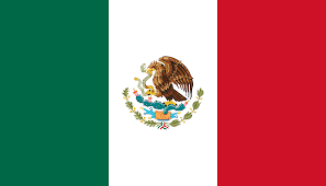 Flag Mexico National  Silk
