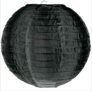 Lantern Nylon Black 40cm