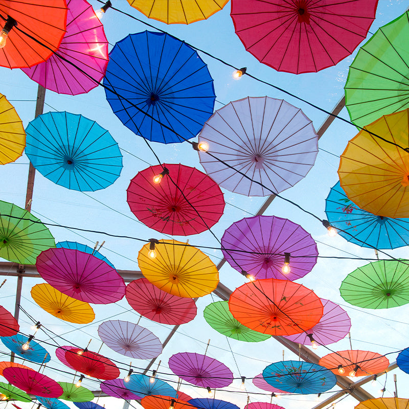 Parasol Fabric Light Purple