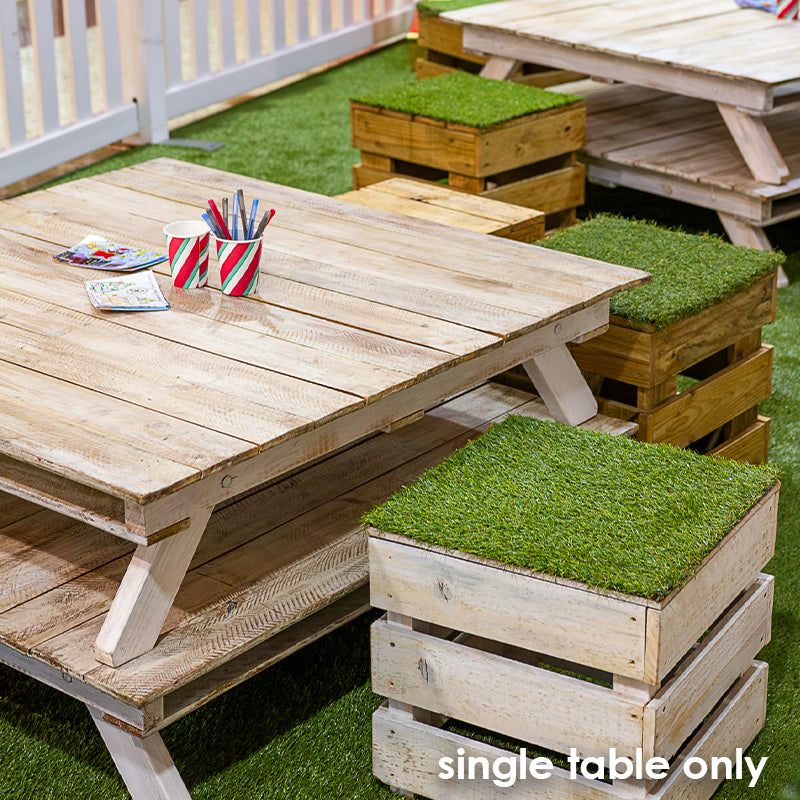 Table Picnic Pallet White x