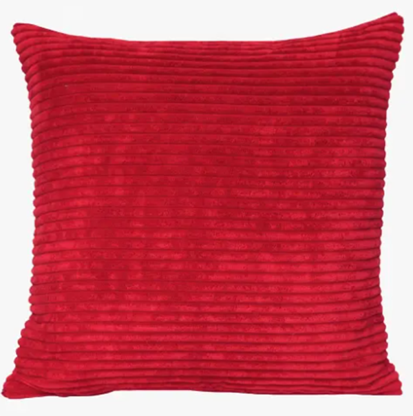 Cushion Corduroy Red
